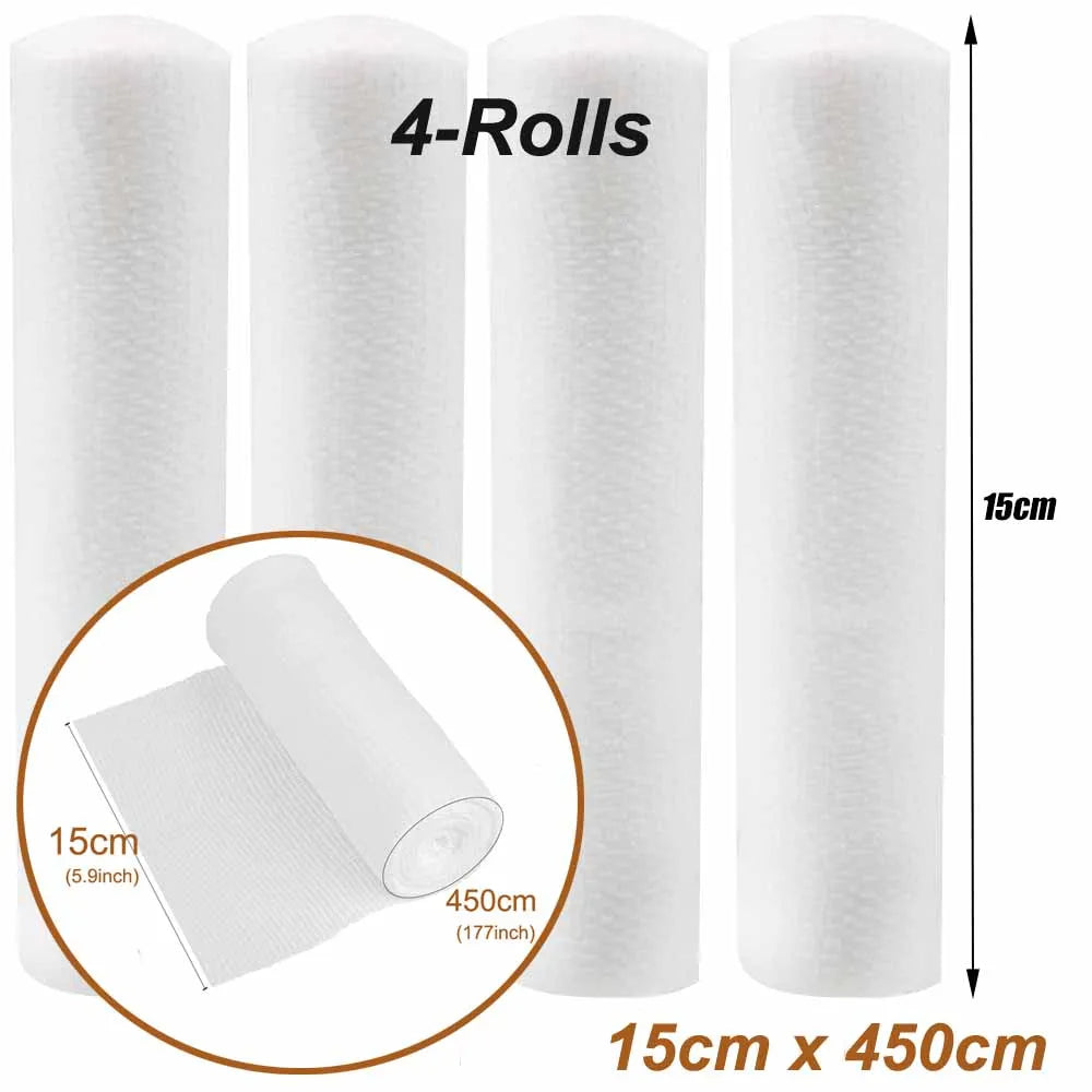 4-Pack Stretch Gauze Bandage Rolls – Soft Latex-Free Wound Care Gauze Bandage Rolls Peaceful Pleasures Health and Wellness 15 x 450cm