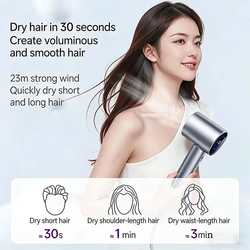 Competitive Cost Factory Wholesale High Speed Negative Ionic Hair Dryer Powerful Hairdryer Professional Dry and Wet Hair Dryer Peaceful Pleasures Health and Wellness