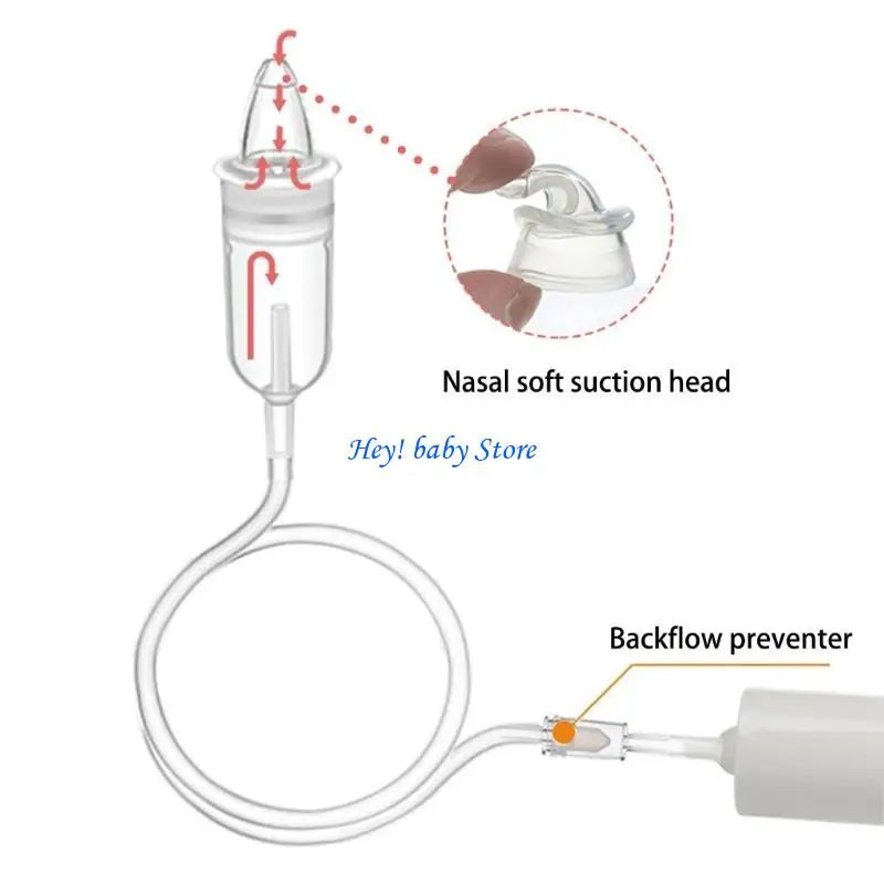 Baby Nasal Aspirator – Portable Snot Sucker, Negative Pressure