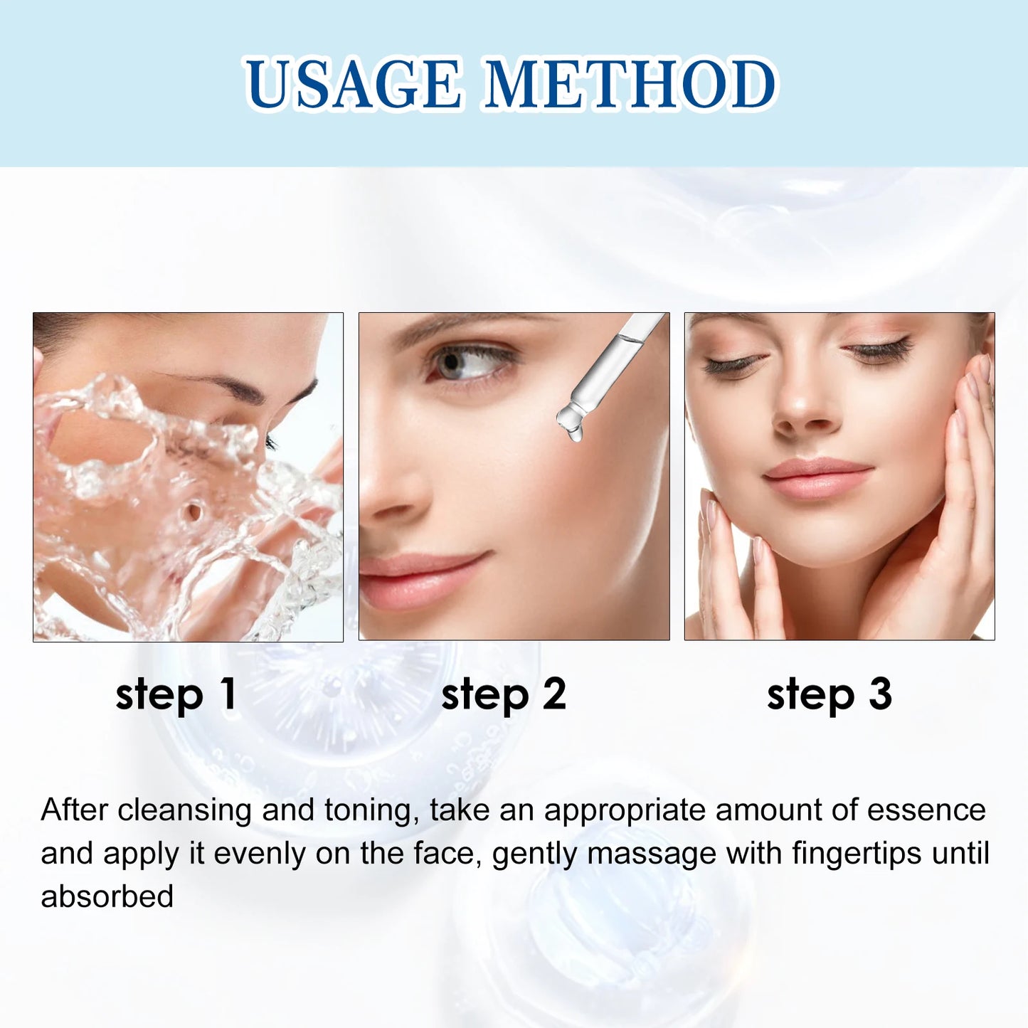 Hyaluronic Acid Serum – Anti-Aging, Pore Tightening & Moisturizing