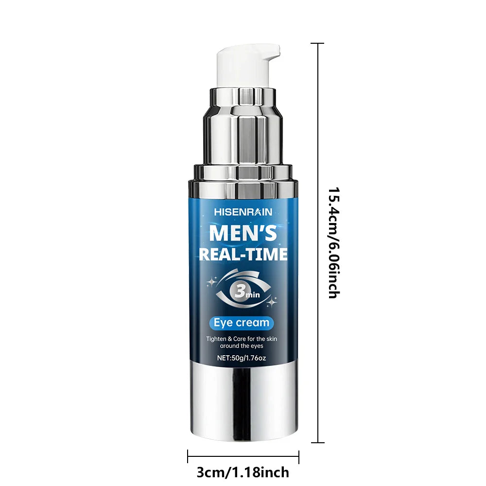 HISENRAIN Men's Anti-Aging Eye Cream – Dark Circles & Wrinkles
