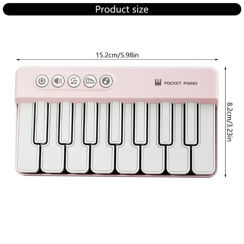 Kids Light-Up Educational Keyboard Piano | Ages 3+ Beginner