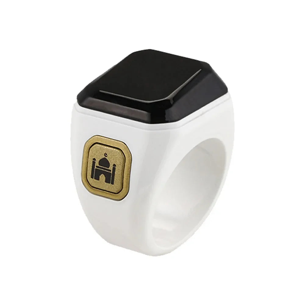 Smart Zikr Ring Digital Tasbih Counter | 5 Prayer Times & Qibla