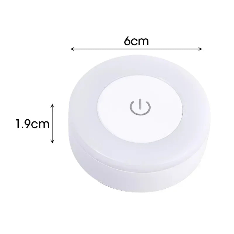 Mood Light Dimmable Demon Slayer Magnetic Rechargeable Lamps Room Decoration Interior Stich Portable Round USB Neon Decorations Peaceful Pleasures Health and Wellness