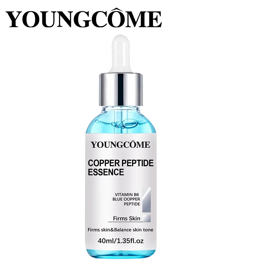 1/2/3pcs Blue Copper Peptide Serum with Vitamin B6 - Skin Firming & Tone Balancing Facial Treatment for Daily Care Peaceful Pleasures Health and Wellness