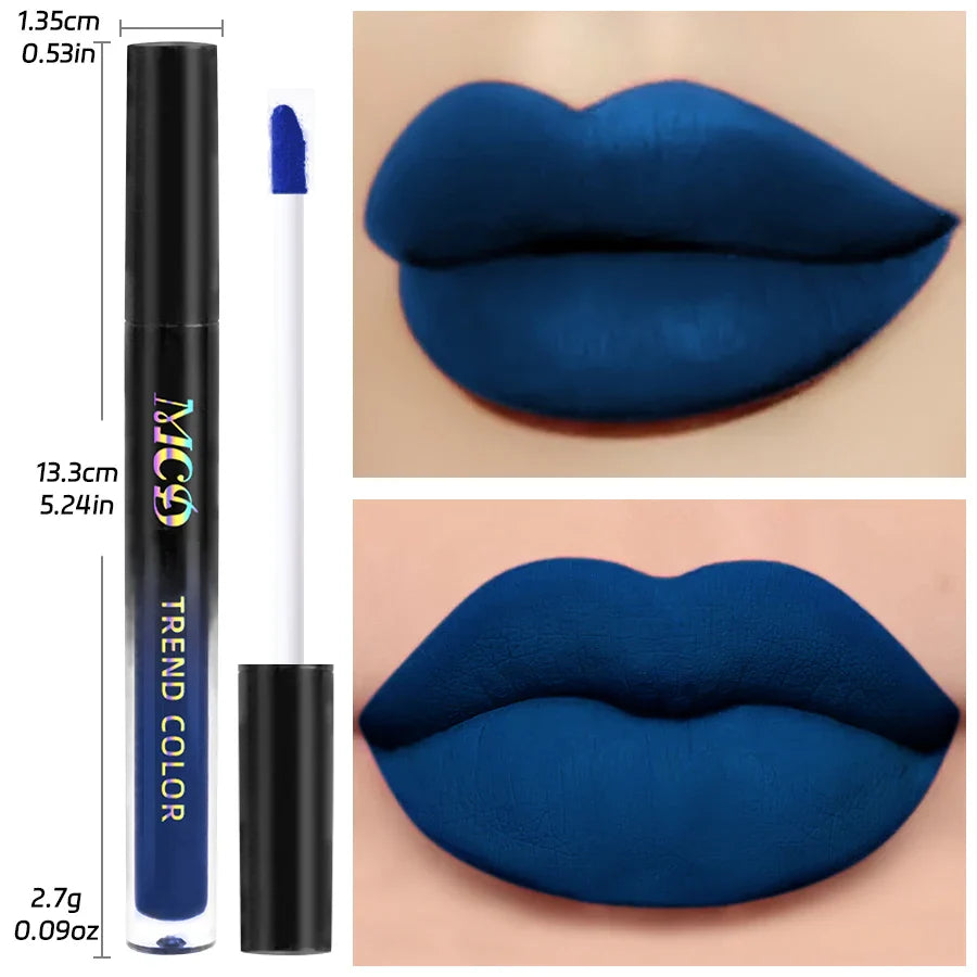 Velvet Matte Liquid Lipstick – Waterproof Lip Gloss & Tint