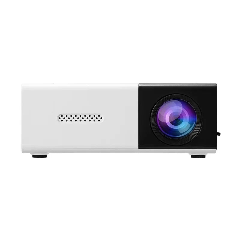 Portable Home Mini Projector, High-definition Mini Projector, Wired Screen Sharing, Equipped with Portable Remote Control Peaceful Pleasures Health and Wellness