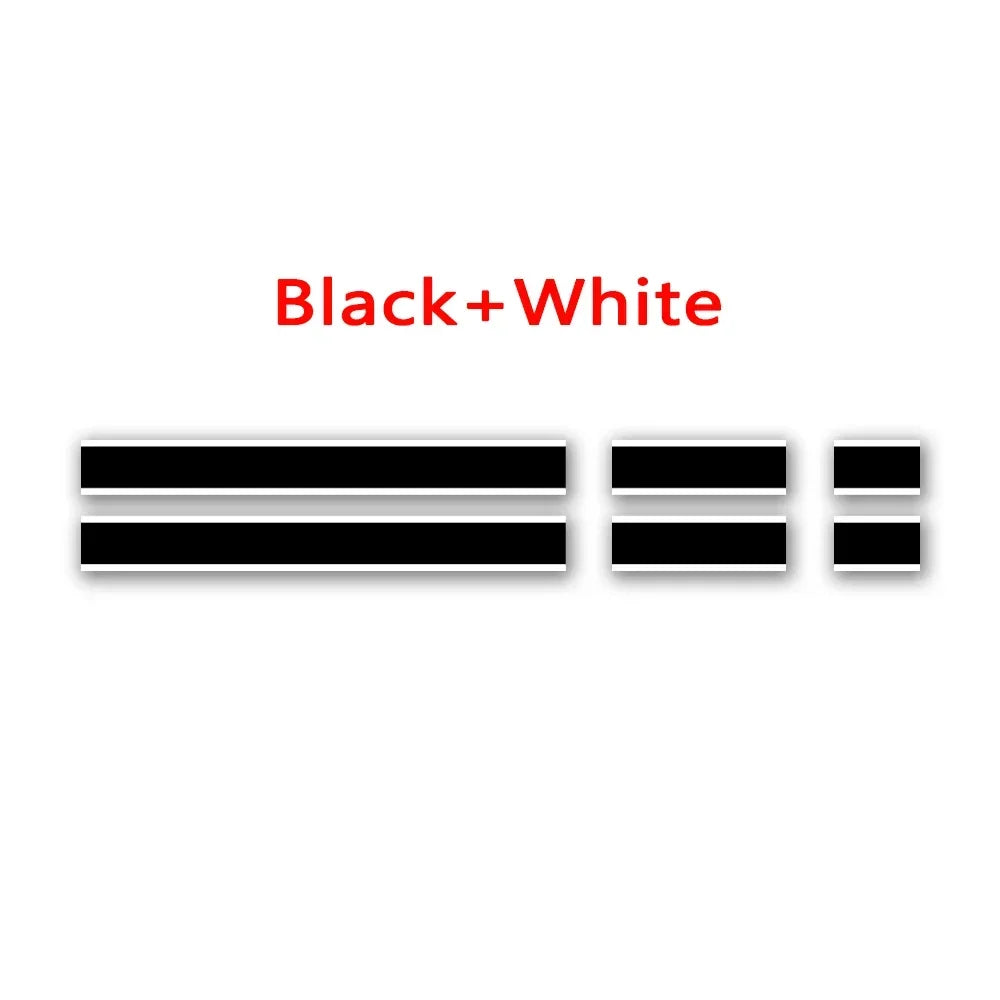 MINI Cooper Hood Trunk Vinyl Stripe Decal | Matte & Glossy Black
