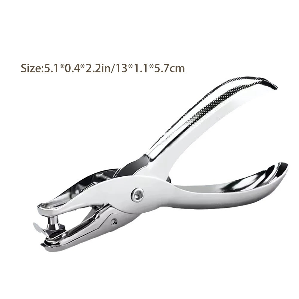 Metal Drilling Machine Single Hole Pliers Punching Paper Cards