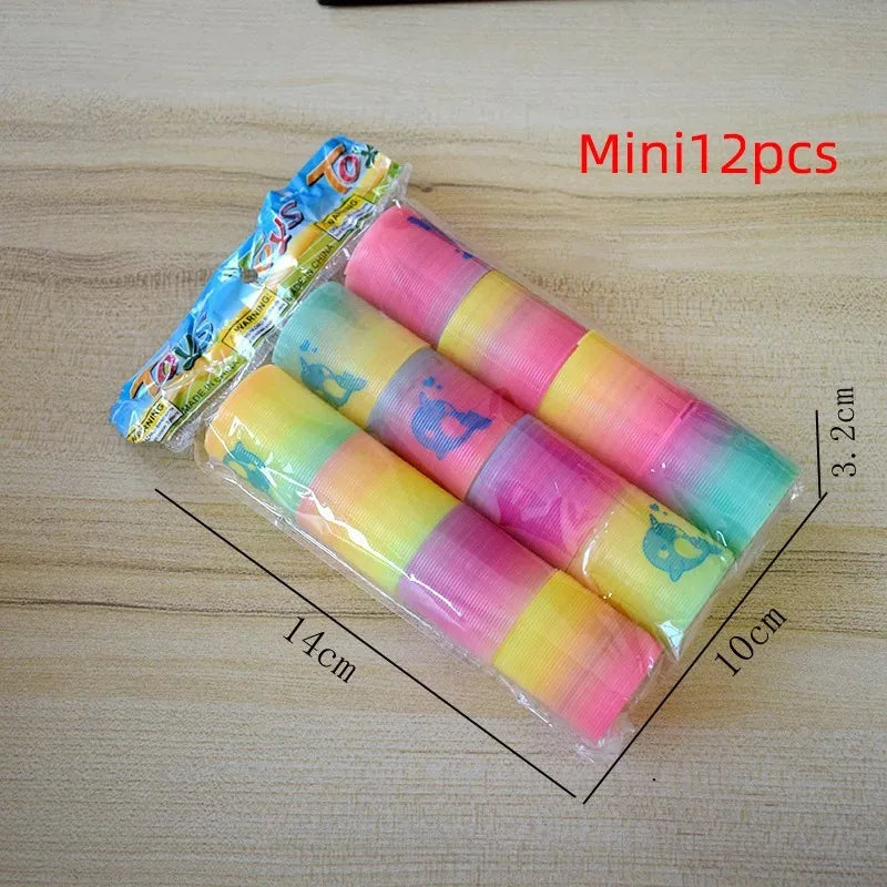 24-Pack Rainbow Magic Spring Toys – Kids Party Favors & Fillers