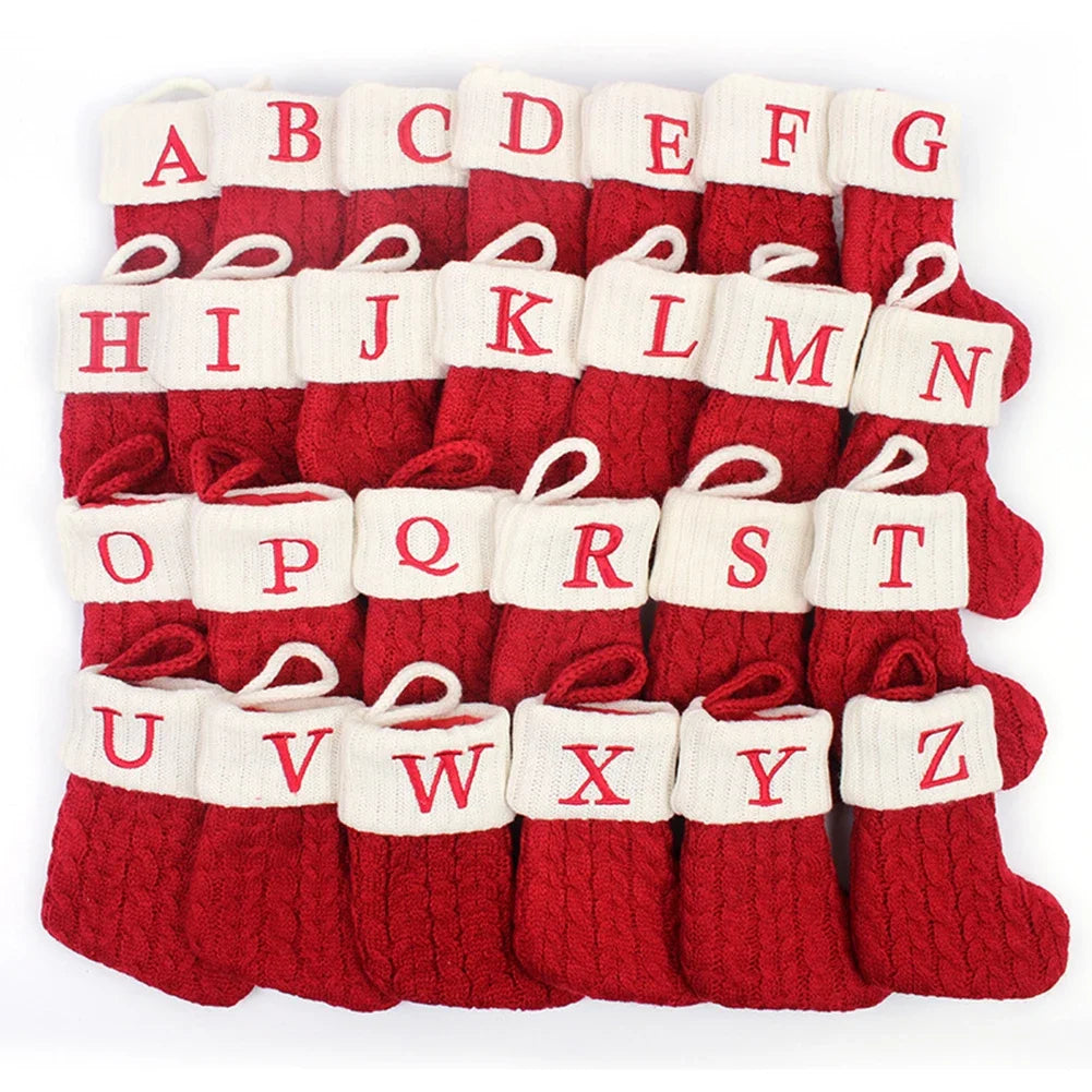 Christmas Stocking Knitted Sock – Festive Holiday Decor