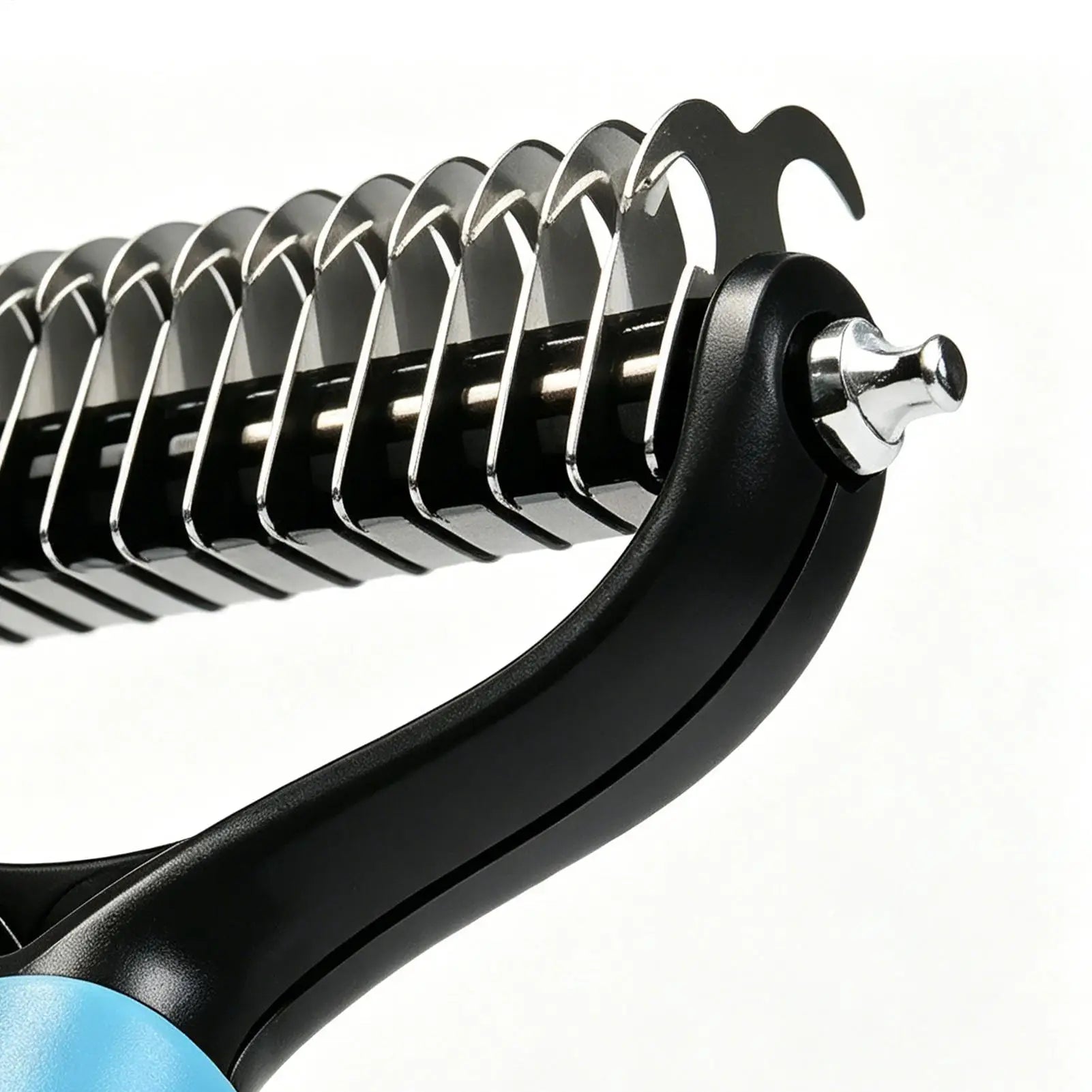 Double-Sided Pet Deshedding Brush & Dematting Comb | Dogs & Cats Pet Deshedding Brush Peaceful Pleasures Health and Wellness