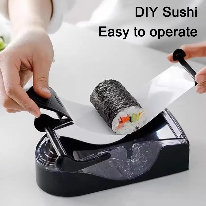 Sushi DIY Tools Seaweed Wrapped Rice And Vegetable Roll Kitchen Workers Japanese Drum Making Sushi Cake Mold Novice Kitchen Tool Peaceful Pleasures Health and Wellness
