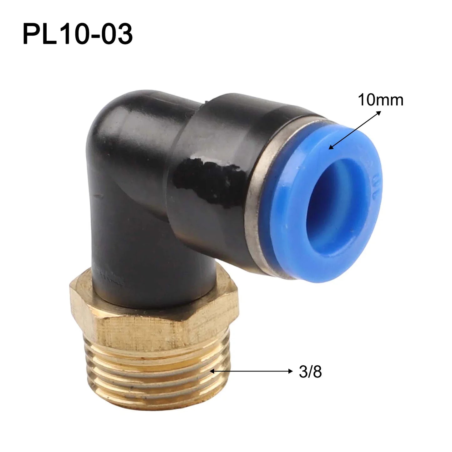 Pneumatic Elbow Quick Connector PL4-16mm Air Hose Fitting