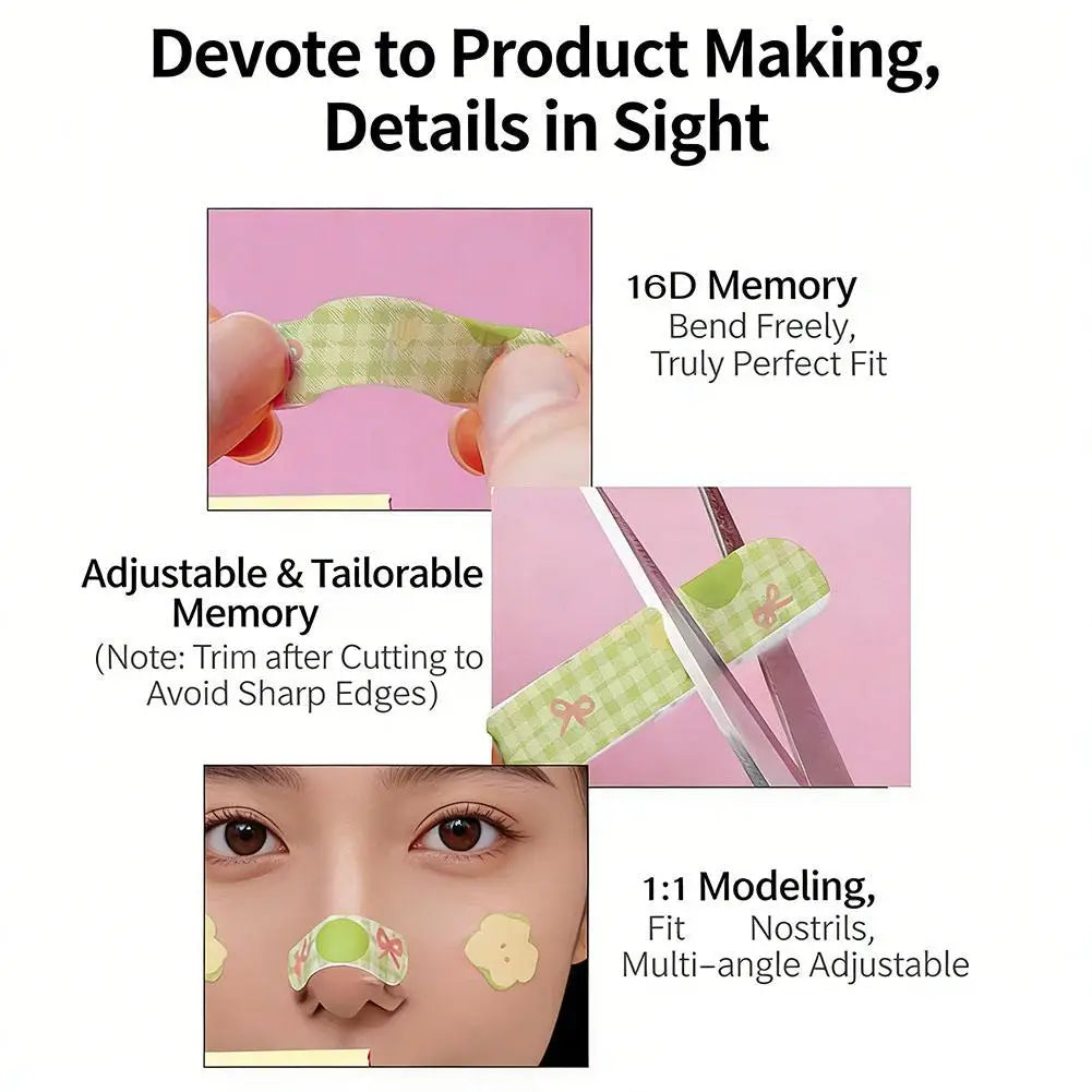 Nose Lift Reshaping Patches – Reusable Lifting Strips 10-Pack