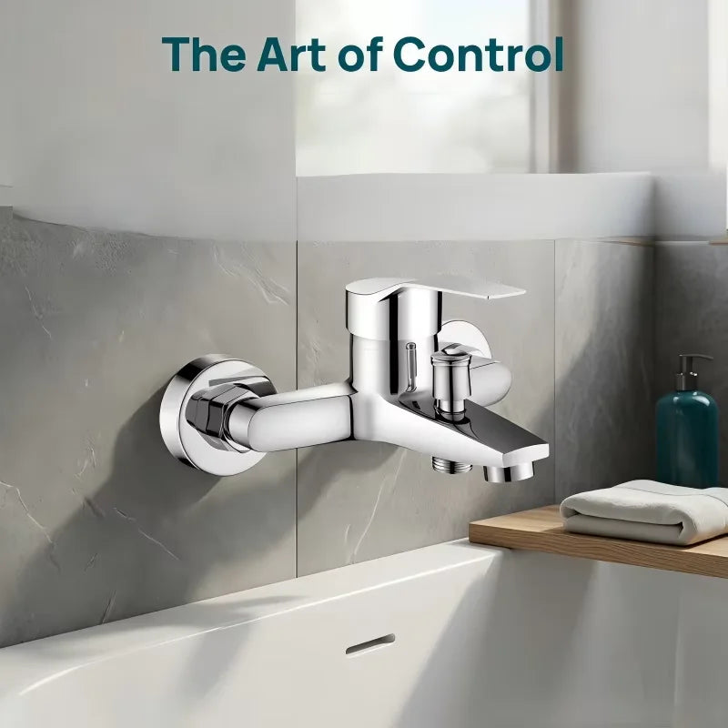 Wall Mounted Shower Faucet Hot Cold Mixing Valve | YANKE