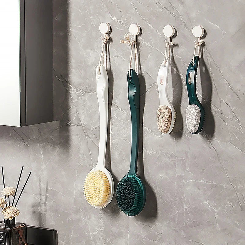 2-in-1 Pumice Stone Foot Scrubber & Brush | Pedicure Tool