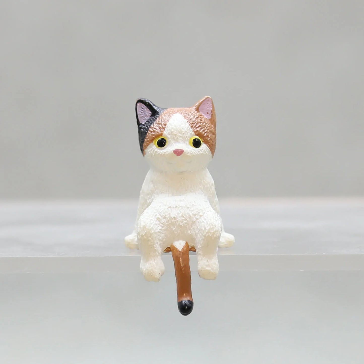 Cartoon Simulation Fish Tank Edge Hang Cat Aquarium Ornaments Figurine Miniature Landscape Home Decoration Cute Desktop Gifts Peaceful Pleasures Health and Wellness 2-1pcs