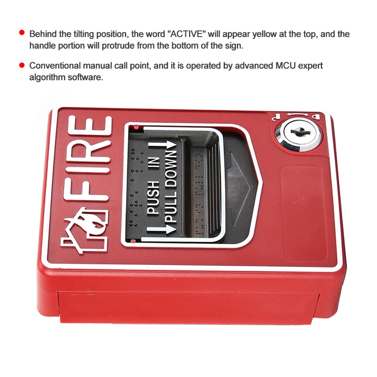 Manual Fire Alarm Pull Station Call Point | 9-28VDC