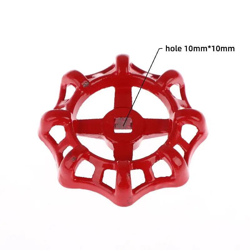 1pc Handle Gate Ball Valve Hand Wheel Shutoff Value Water Pipe Fittings Inner Hole 5/6/7/8/9mm Cast Iron Valve Peaceful Pleasures Health and Wellness 10MM