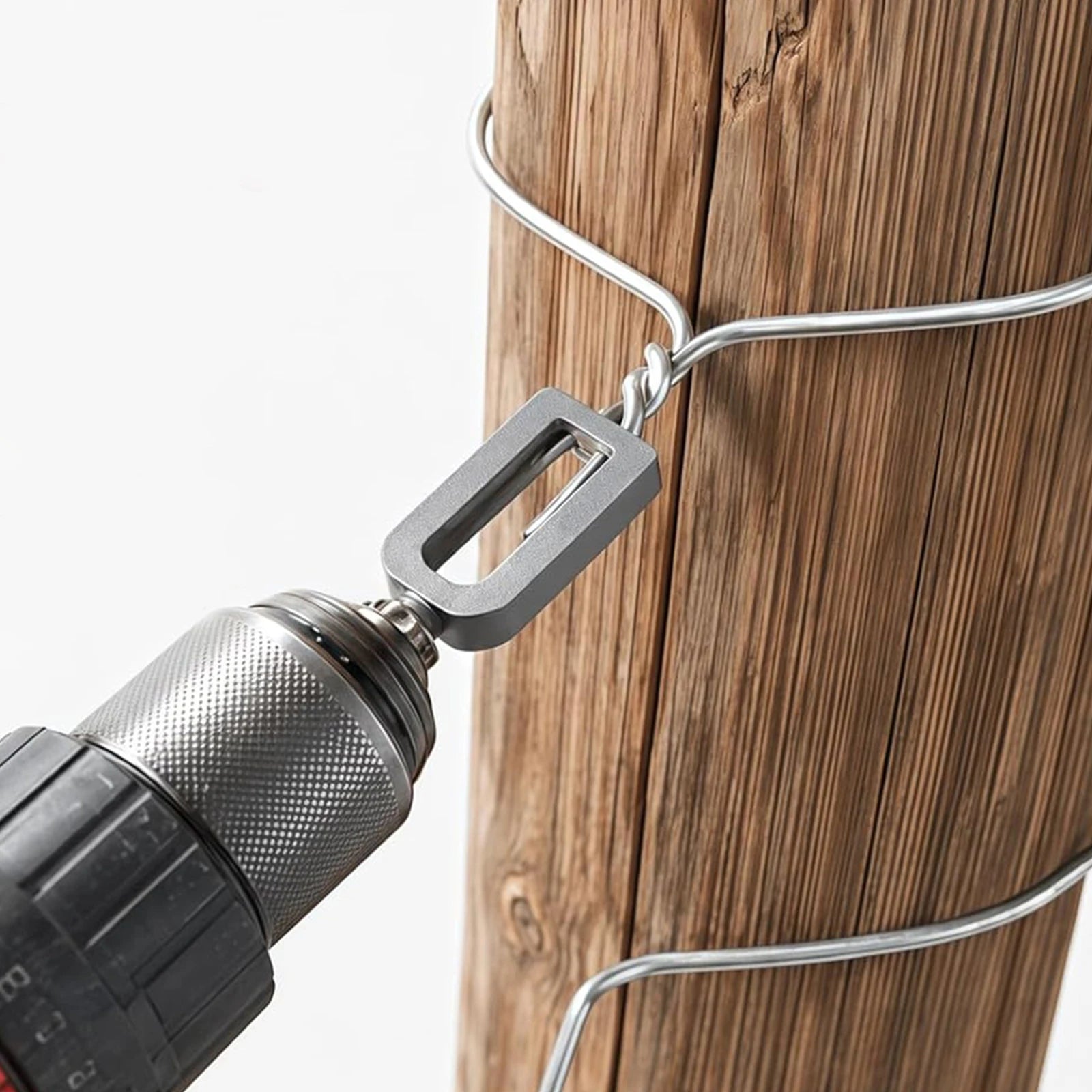 Heavy Duty 1/4 Inch Hex Shank Wire Twister Tool 9#/11# Rebar Tie Wire Winder For Fence Repair And Construction Effective New Peaceful Pleasures Health and Wellness