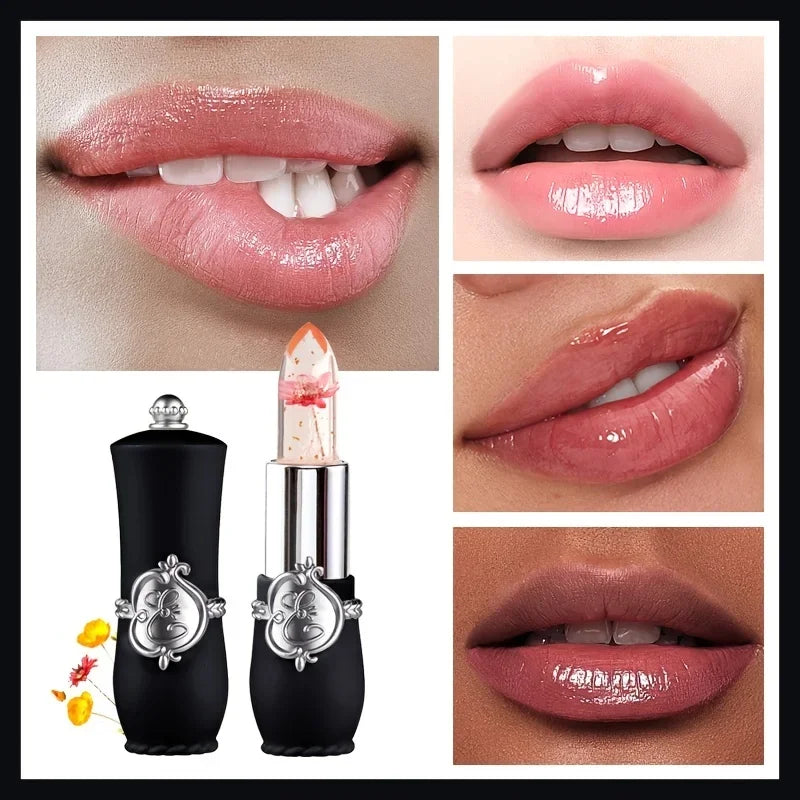 Flower Jelly Color-Changing Lipstick & Moisturizing Lip Balm