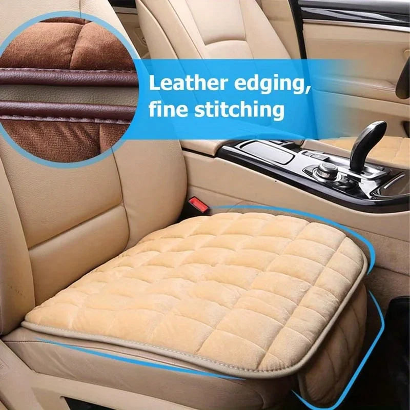 2-Pack Universal Car Seat Cushions | Soft Knit Polyester Cover