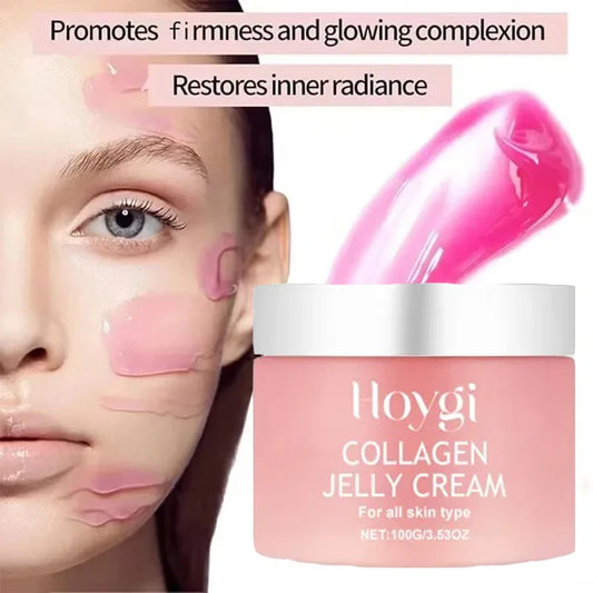 Collagen Jelly Cream Niacinamide And Hydrolyzed Collagen Strengthen The Skin Barrier Lasting Moisturizing Brightening Skin Care Peaceful Pleasures Health and Wellness Default Title
