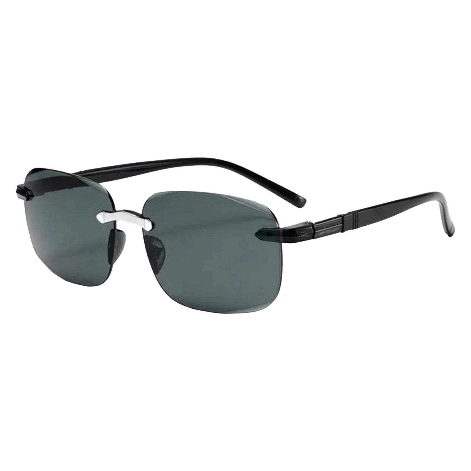 Polarized-Sunglasses For Men Driving And Fishing UV400-Protection Lightweight Frame Peaceful Pleasures Health and Wellness F001 silver