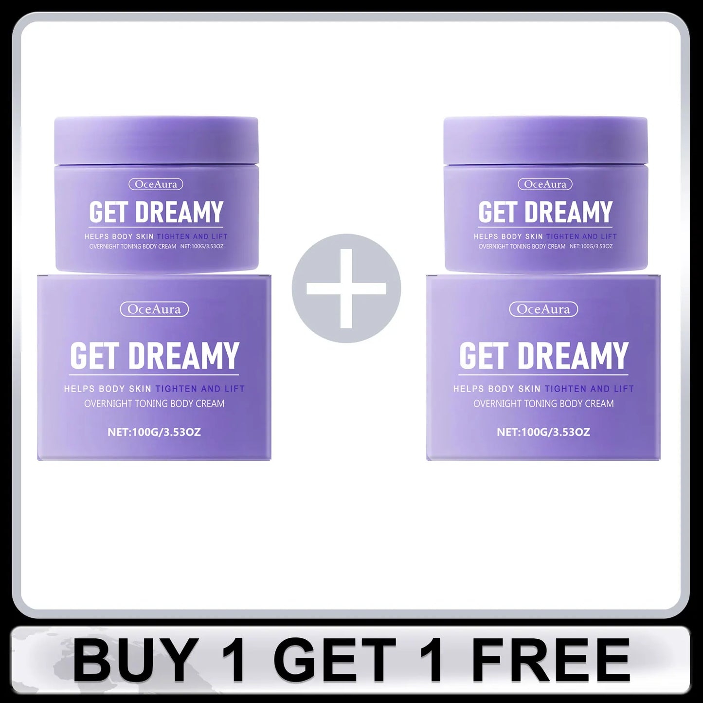 OceAura Body Firming & Shaping Cream 100g – Unisex Skin Care