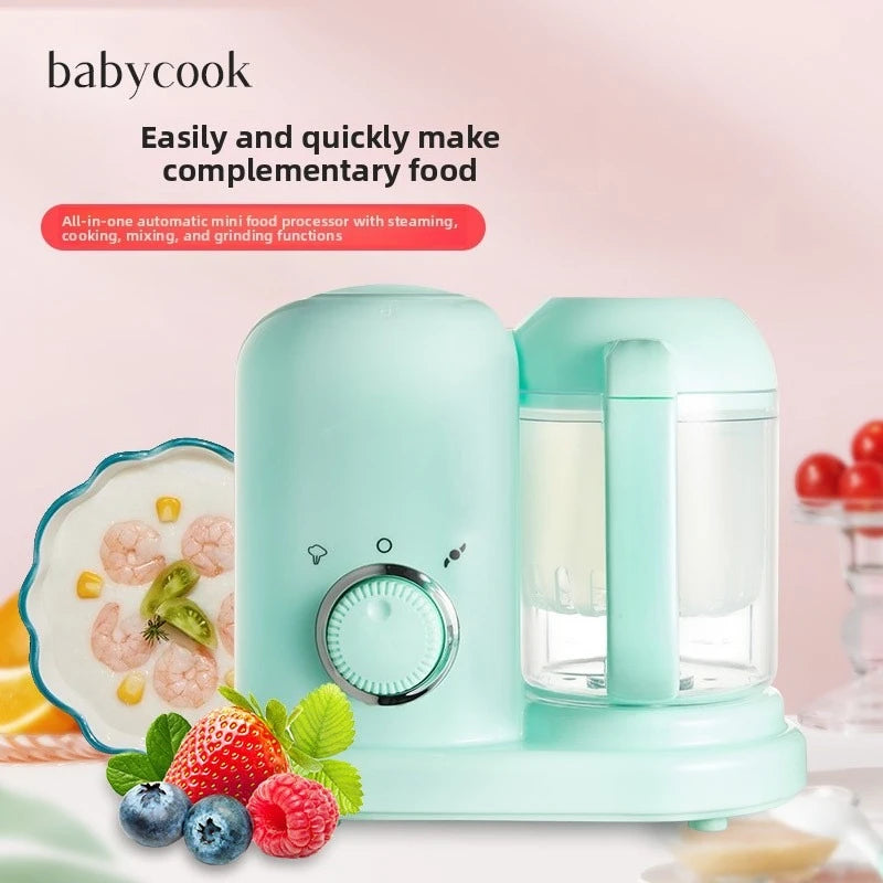 Multi-Function High Precision Baby Food Grinder Small Automatic 4 in 1 Steamer Cooker Blender Baby Food Grinder Machine Blender Peaceful Pleasures Health and Wellness