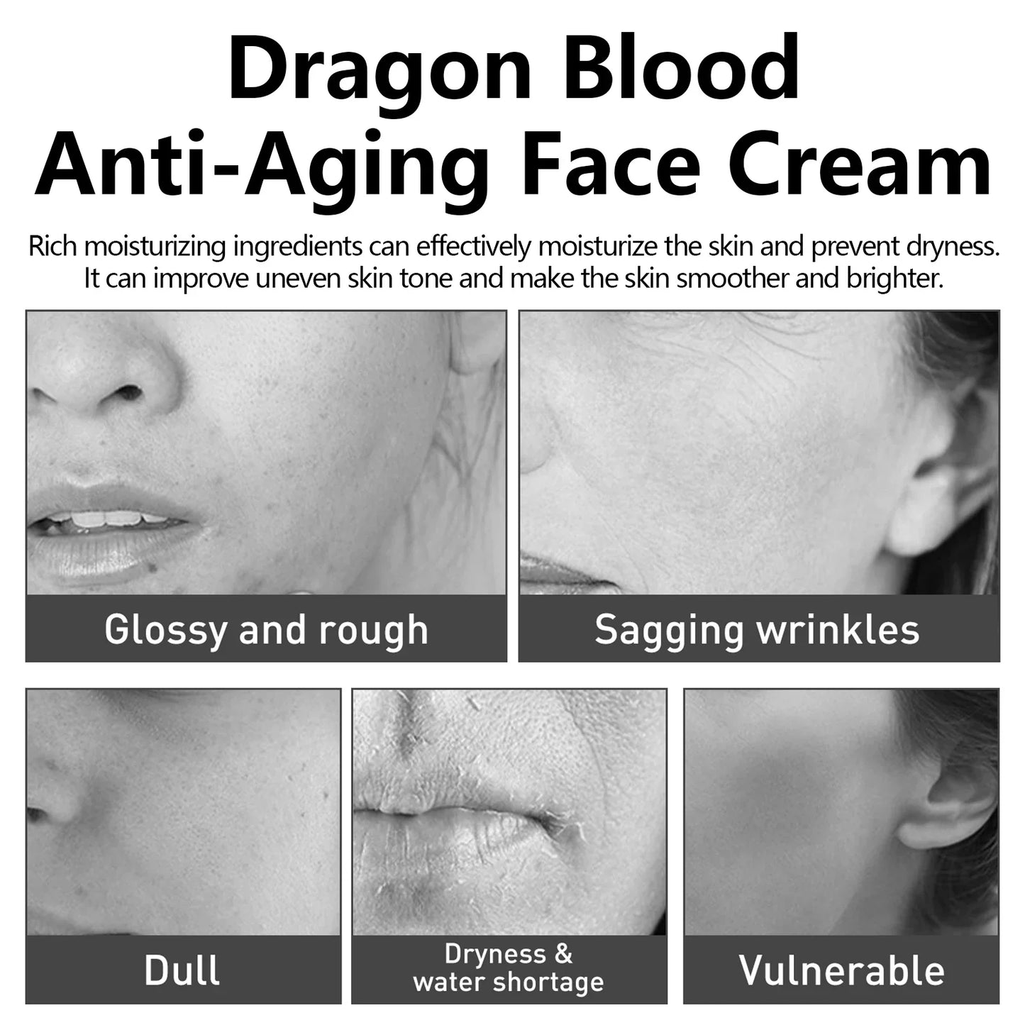 EELHOE Dragon Blood Face Cream – Anti-Aging & Brightening 30g