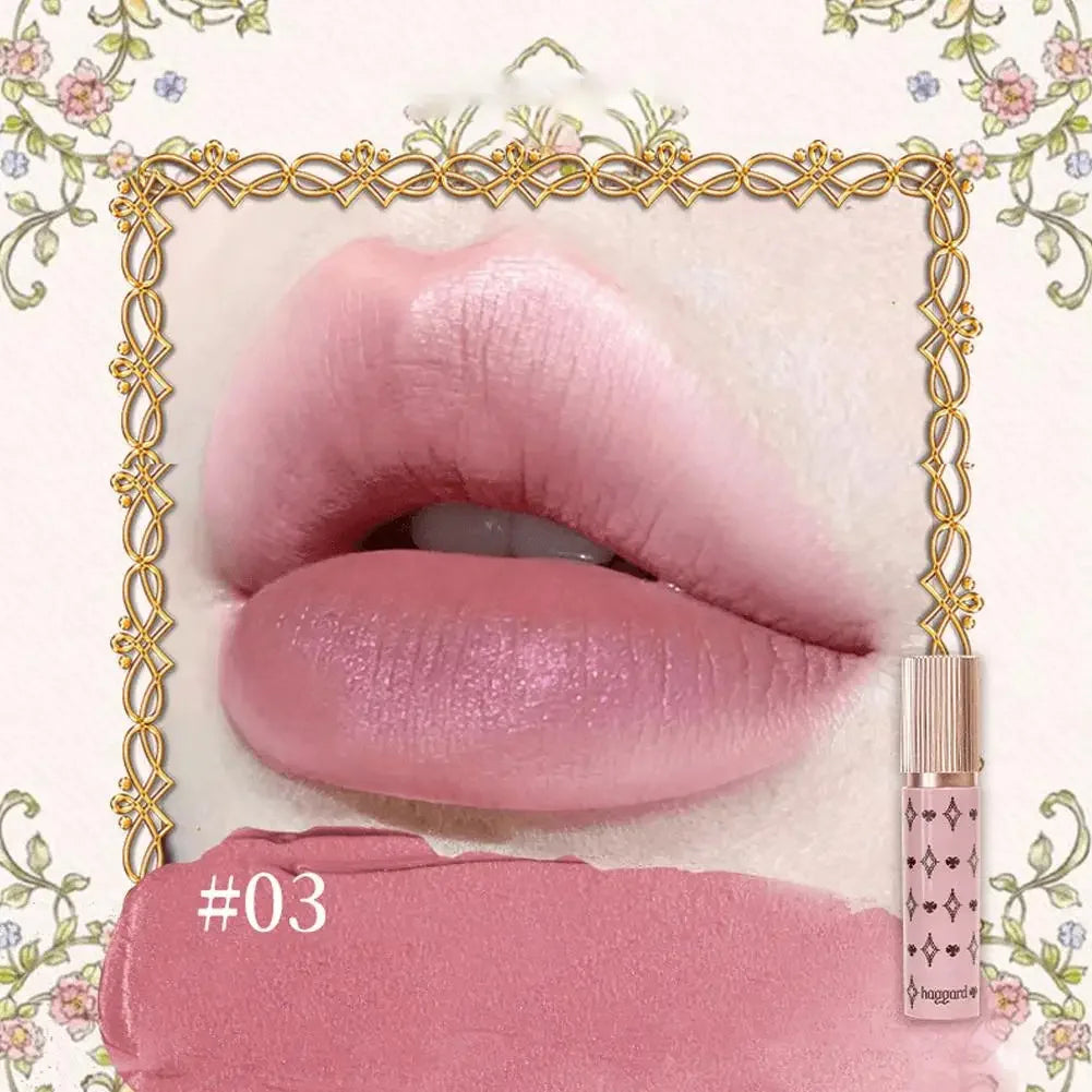 haggard Emo Monster Series Lip Powder Cream Non-Stick Cup Ultra High Color Matte Nude Soft Shimmer Lipstick Makeup Cosmetics Peaceful Pleasures Health and Wellness 03