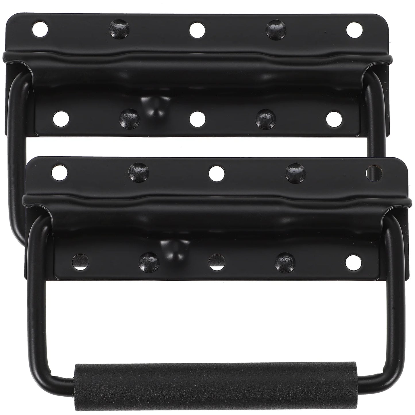 2Pcs Heavy Duty Metal Tool Box Handle Spring Loaded Carry Handle Pull Handle For Chest Case Handles Cabinet Pulls Replacement Peaceful Pleasures Health and Wellness
