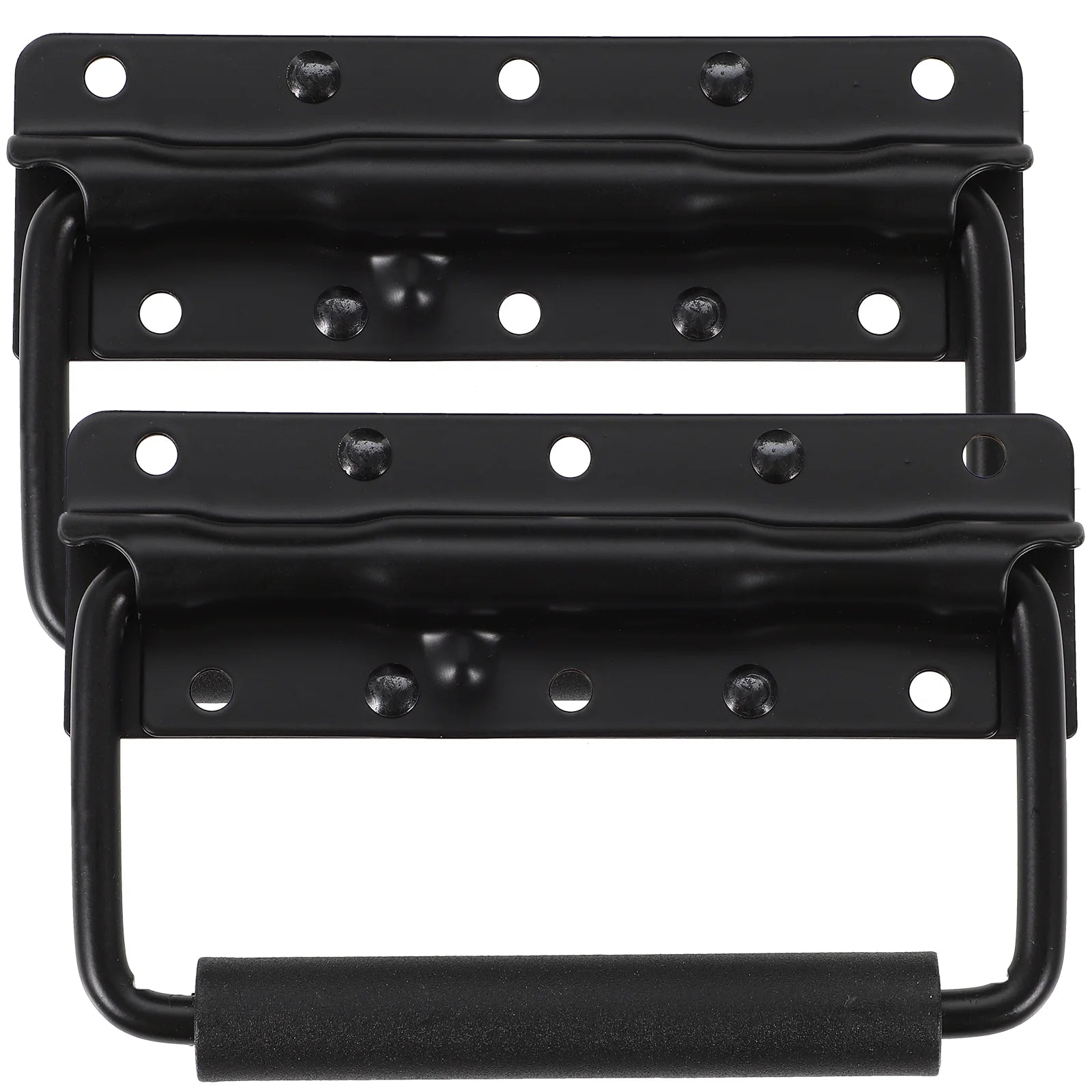 2Pcs Heavy Duty Metal Tool Box Handle Spring Loaded Carry Handle Pull Handle For Chest Case Handles Cabinet Pulls Replacement Peaceful Pleasures Health and Wellness