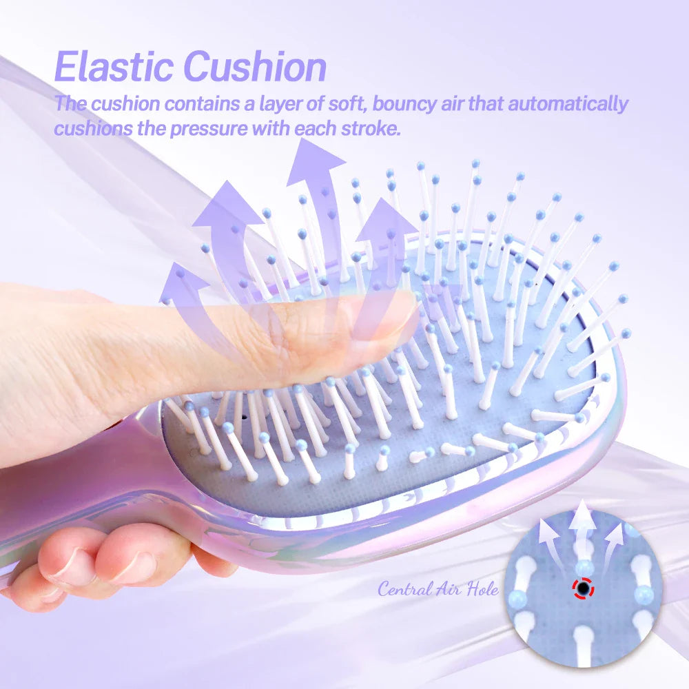 Air Cushion Hairbrush – Anti-Static Detangling & Scalp Massage