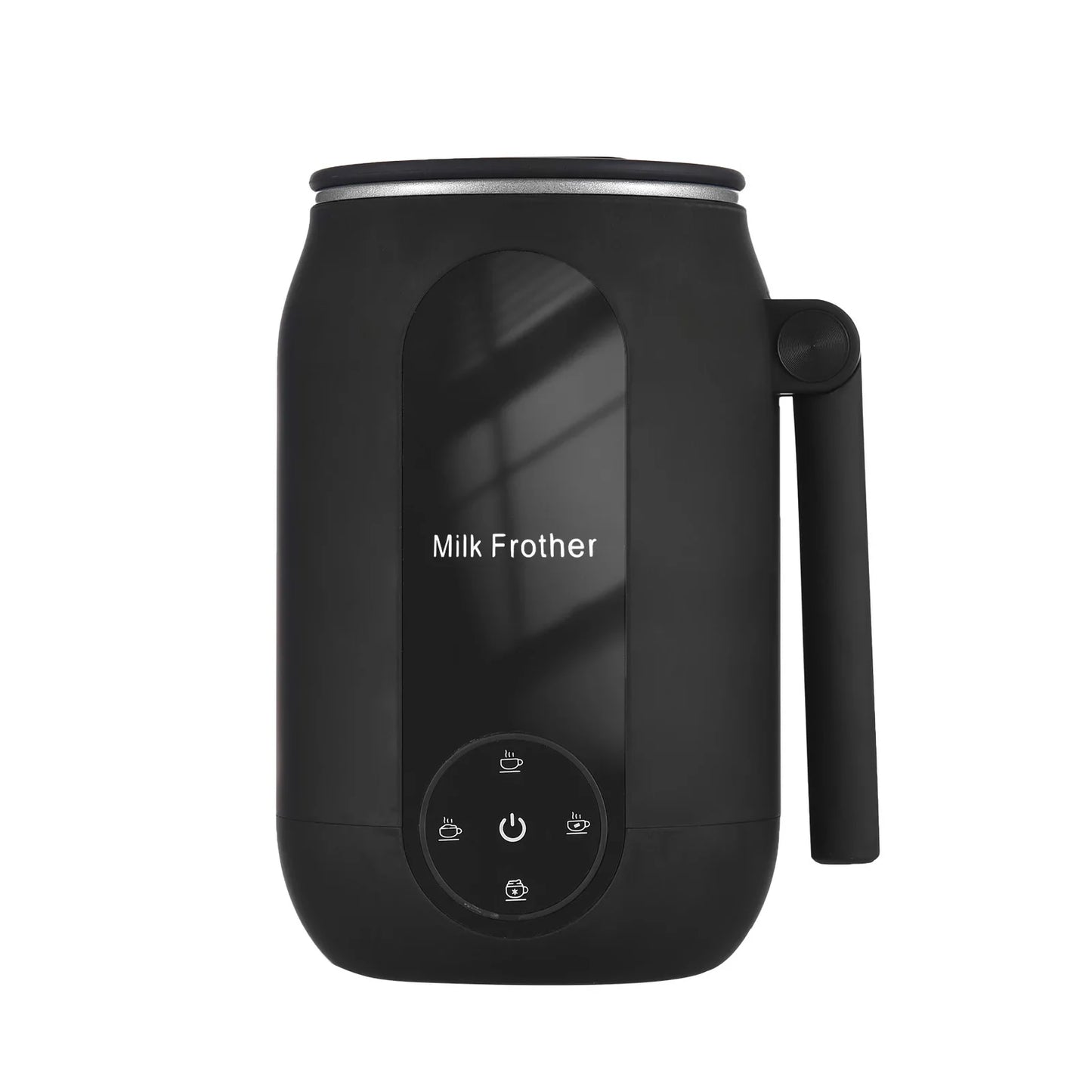 4-in-1 Electric Milk Frother & Steamer with Foldable Handle