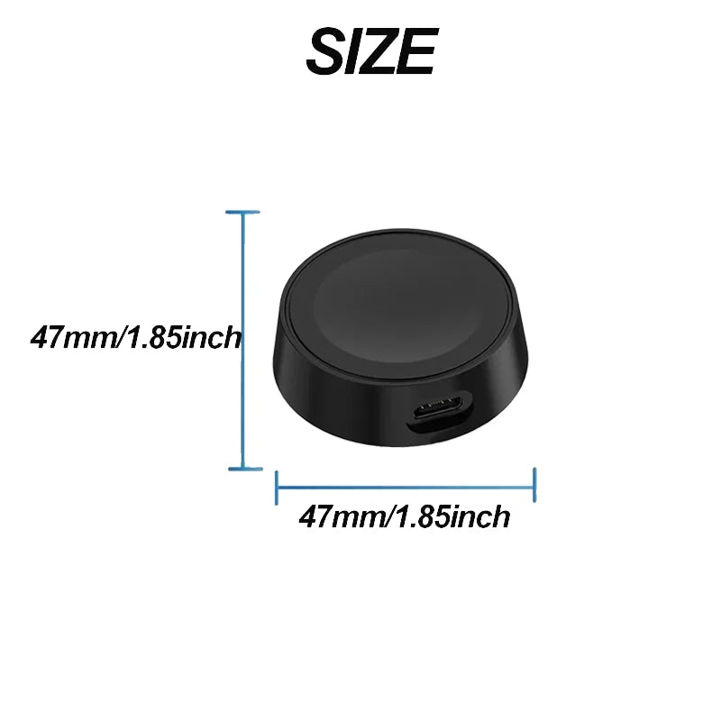 Samsung Galaxy Watch Charger Dock – Series 7/6/5/4/3 & Classic Peaceful Pleasures Health and Wellness