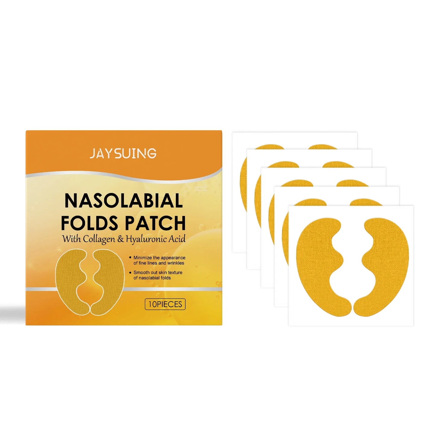 Hyaluronic Wrinkle Removal Patches – Anti-Aging Face Gel Stickers