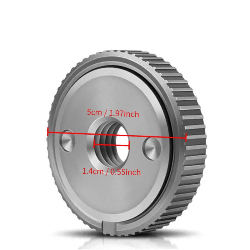 M14 Angle Grinder Hexagonal Nut Screw Pressing Plate Self-locking