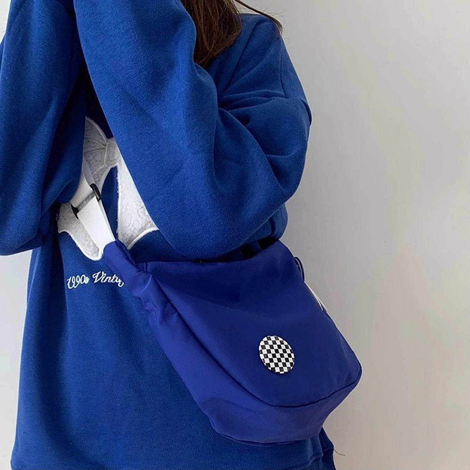 Women's Classic Messenger Bag Large Capacity Comfortable Carry Messenger Bag for Travel Sports Gym Vacation Peaceful Pleasures Health and Wellness