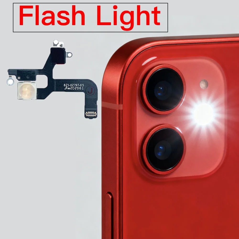 iPhone 12 & 13 Flash Light Module Replacement + Flex Cable