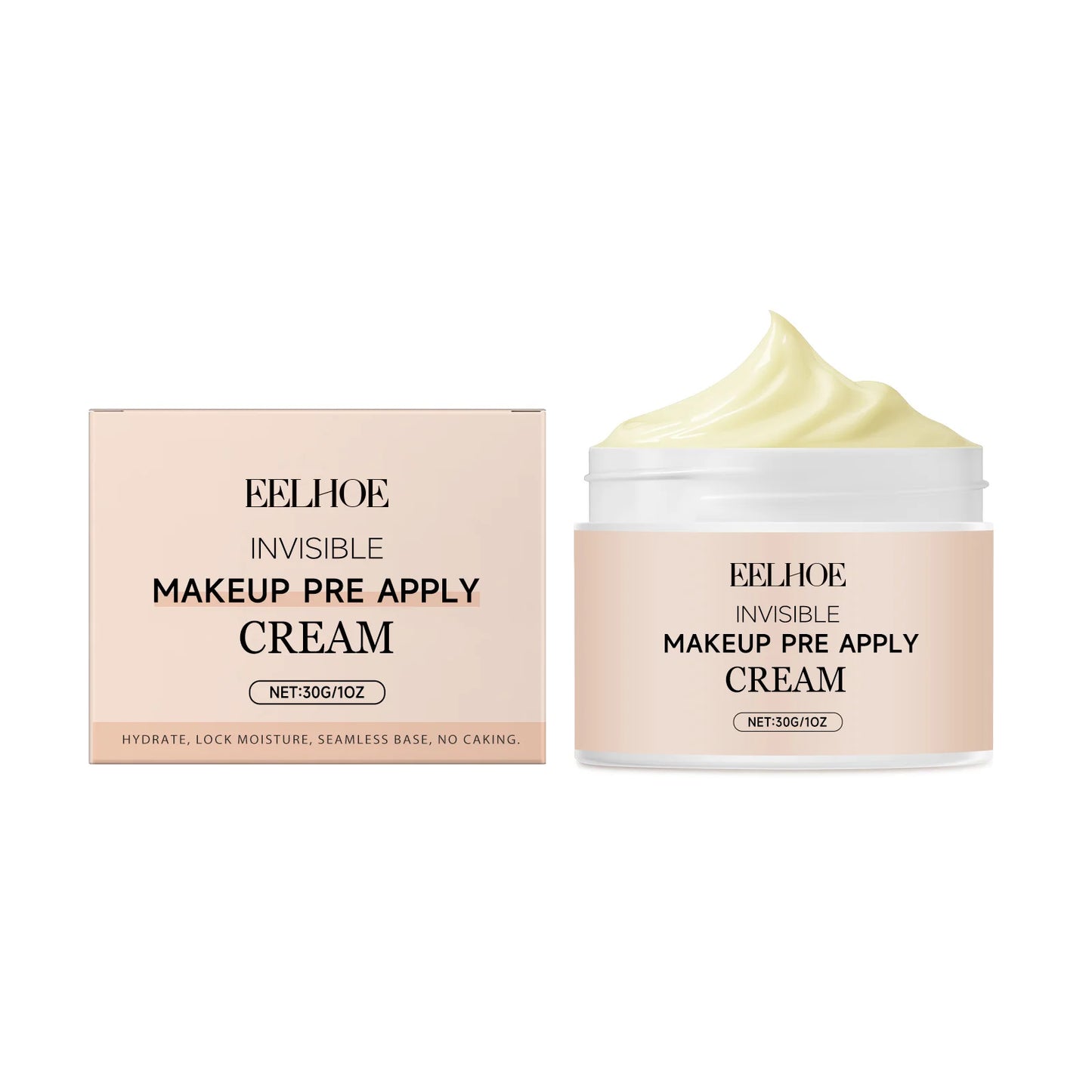 Pre Primer Invisible Makeup Waterproof Minimize Pore Brightening Skin Tone Natural Isolation Pre Apply Cream Primer Makeup 30g Peaceful Pleasures Health and Wellness 30g Boxed