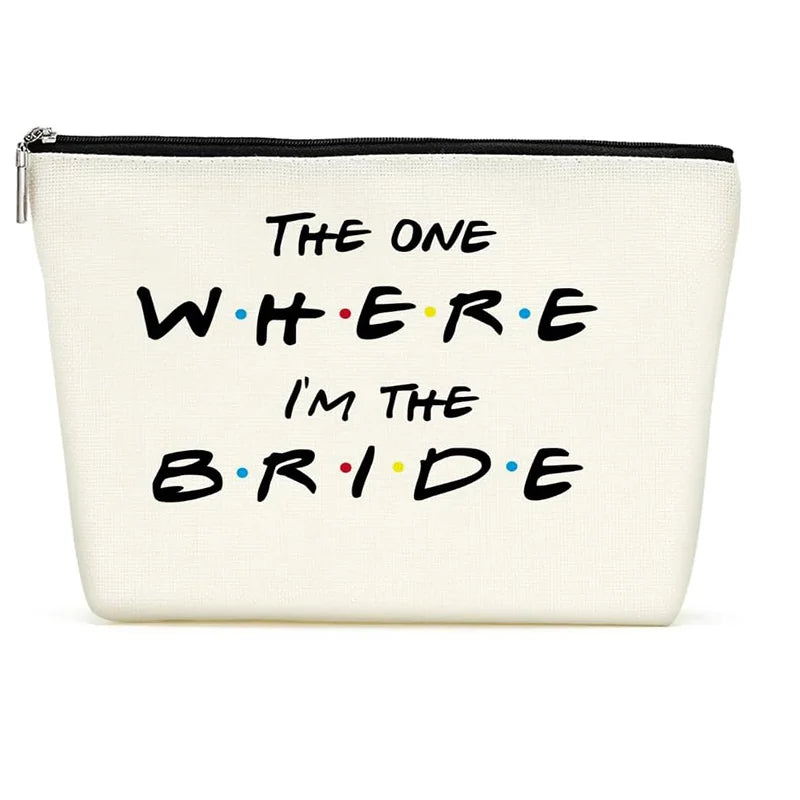 "The One Where I'm the Bride" Friends Bridal Makeup Bag Gift