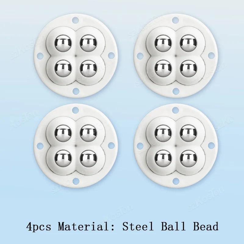 Non Punching Adhesive Furniture Ball Universal Pulley Household