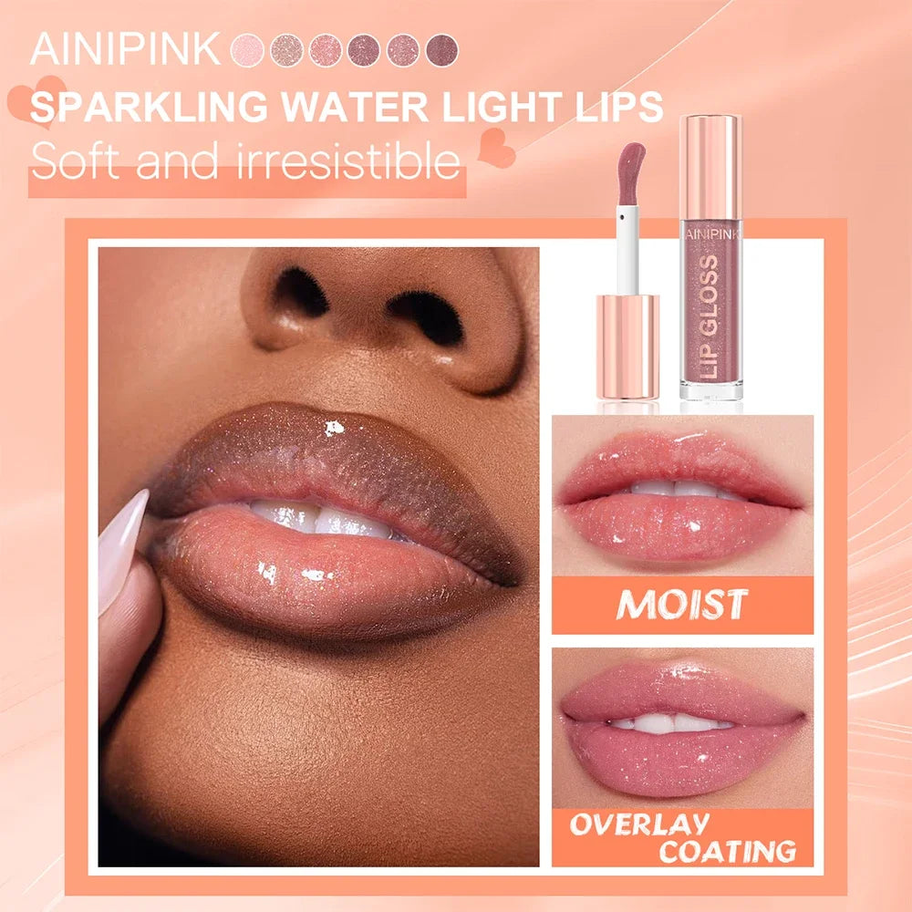 Glitter Lip Gloss – Waterproof, Moisturizing & Long-Lasting