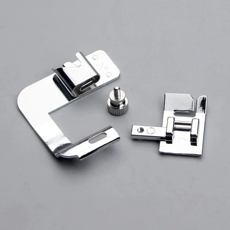 Snap-On Rolled Hem Presser Feet Kit – 6 Sizes 9–25mm