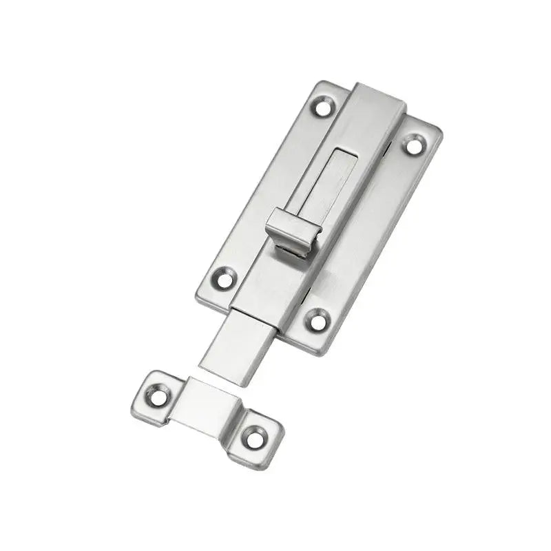New Self-Elastic Latch Security Bolt Latch Anti-theft Spring Latches Stainless Steel Cabinet Hinges Furniture Supplies Hardware Peaceful Pleasures Health and Wellness