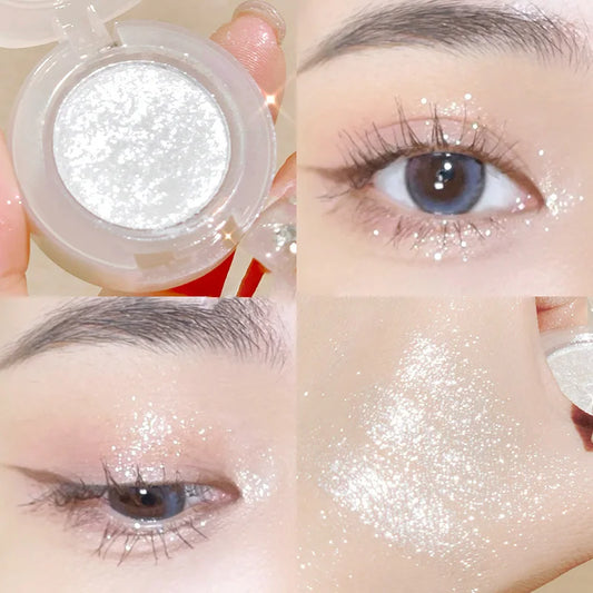 Glitter Eyeshadow Palette | Pearlescent Diamond Shimmer Glitter Eyeshadow Peaceful Pleasures Health and Wellness