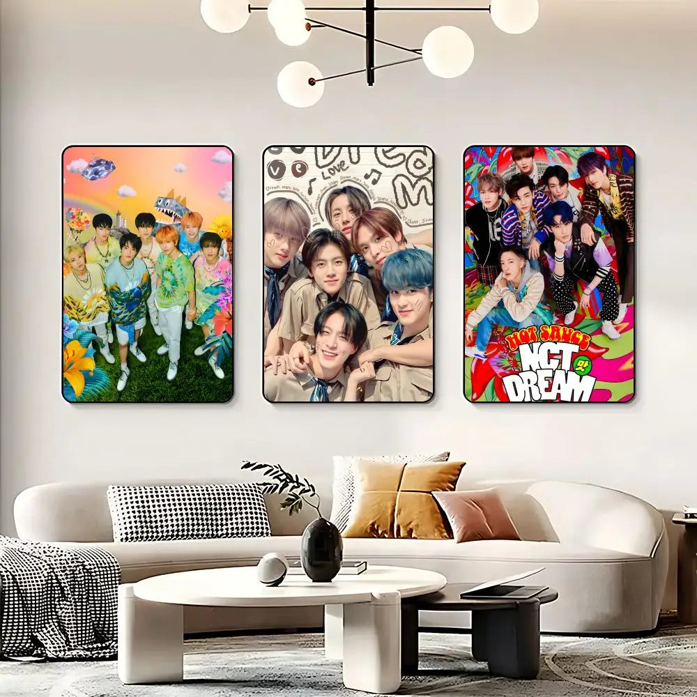 Kpop N-NCT Poster HD Self Adhesive Waterproof Wall Art Ideal for Home Office Dorm Bedroom Great Gift Peaceful Pleasures Health and Wellness
